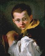 Giovanni Battista Tiepolo Boy Holding a Book painting